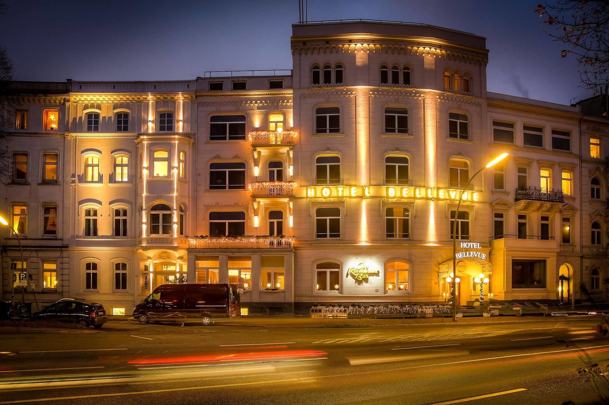 Relexa Hotel Bellevue An Der Alster Hamburk Exteriér fotografie